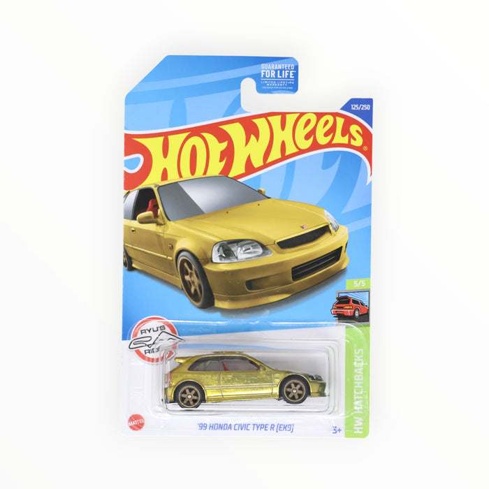 Hot Wheels '99 Honda Civic Type R (EK9) (Super Treasure Hunt) 2022 - 125/250