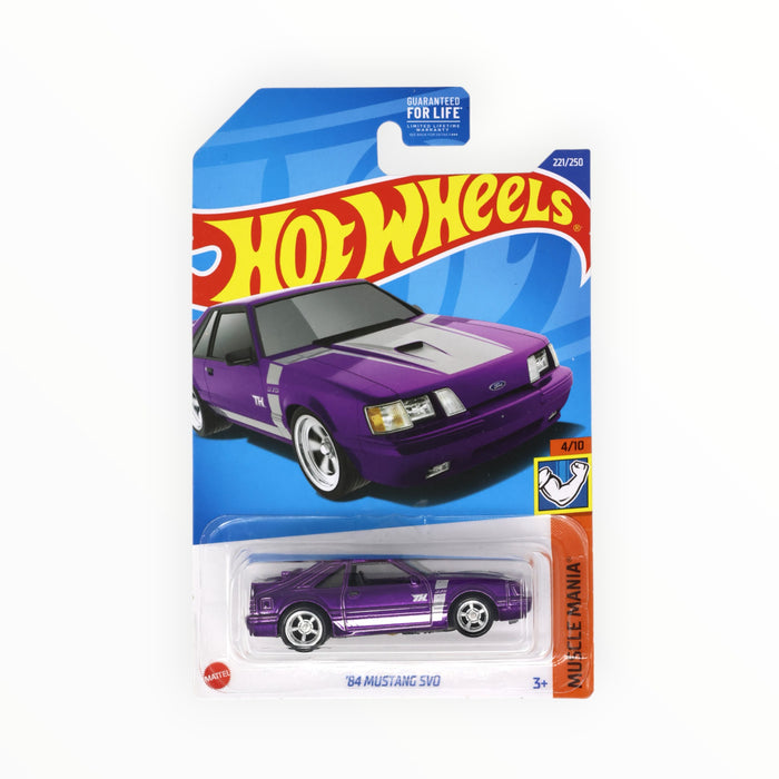 Hot Wheels '84 Mustang SVO (Super Treasure Hunt) 2022 - 221/250
