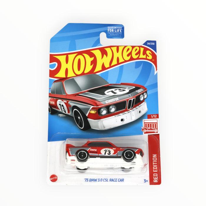 Hot Wheels '73 BMW 3.0 CSL Race Car (Red Edition) Mainline (2022) 34/250