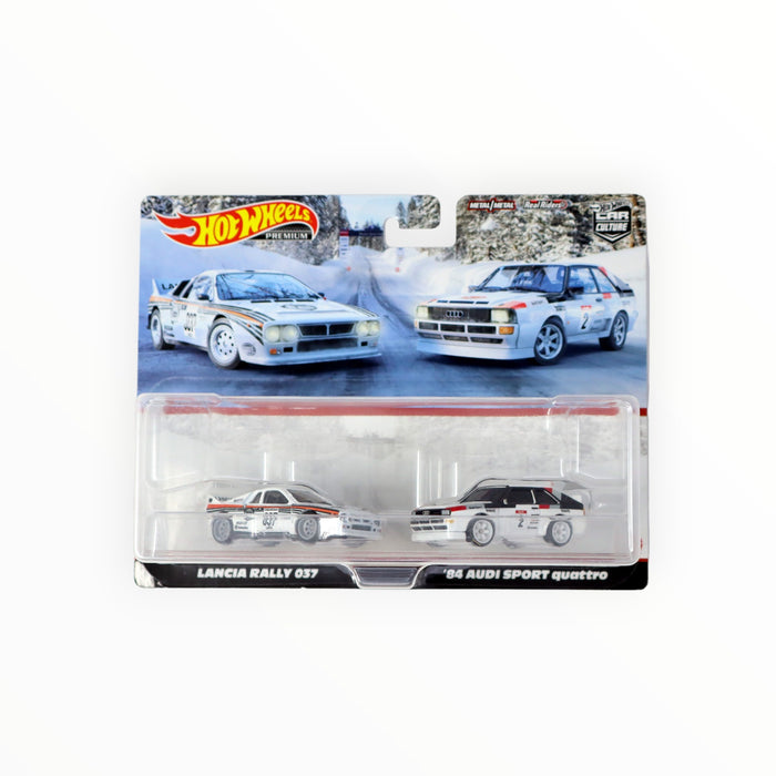 Hot Wheels Lancia Rally 037 / '84 Audi Sport quattro - Car Culture 2-Packs (2022)