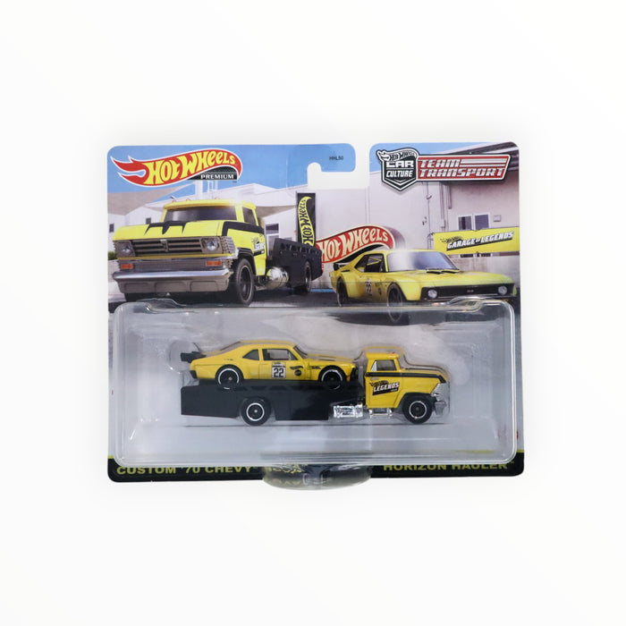Hot Wheels Custom '70 Chevy Nova / Horizon Hauler - Car Culture: Team Transport (2022)