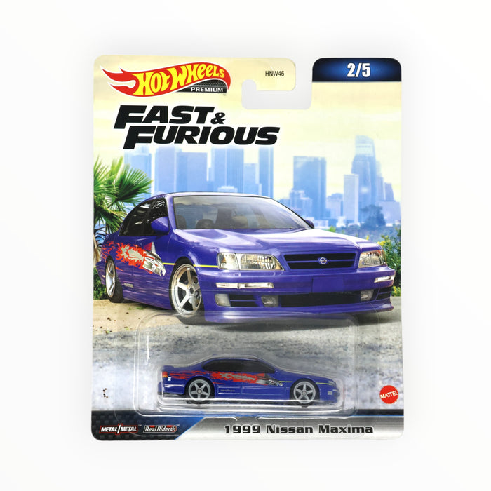 Hot Wheels 1999 Nissan Maxima - Fast & Furious Premium (2023) 2/5