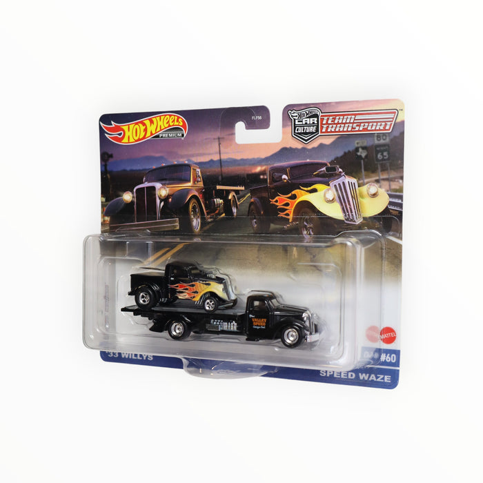 Hot Wheels '33 Willys / Speed Waze - Car Culture: Team Transport (2023) #60