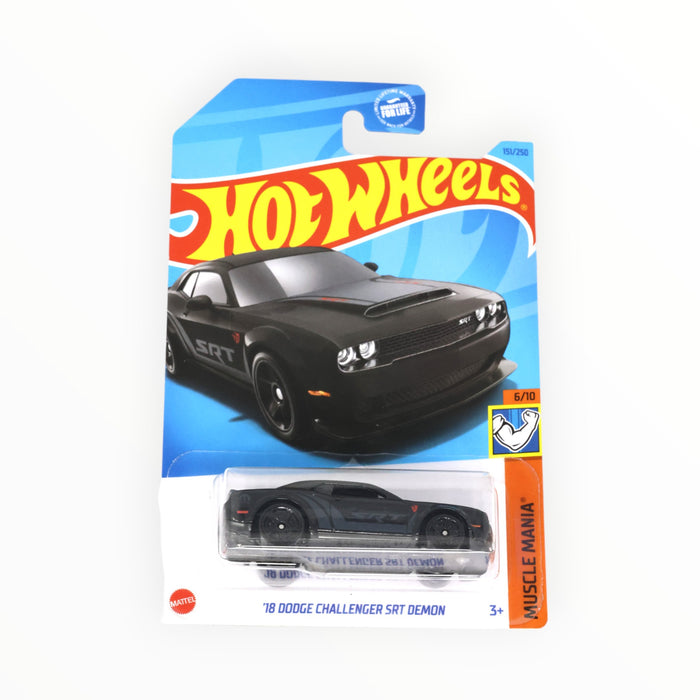 Hot Wheels '18 Dodge Challenger SRT Demon - Mainline (2023) 151/250