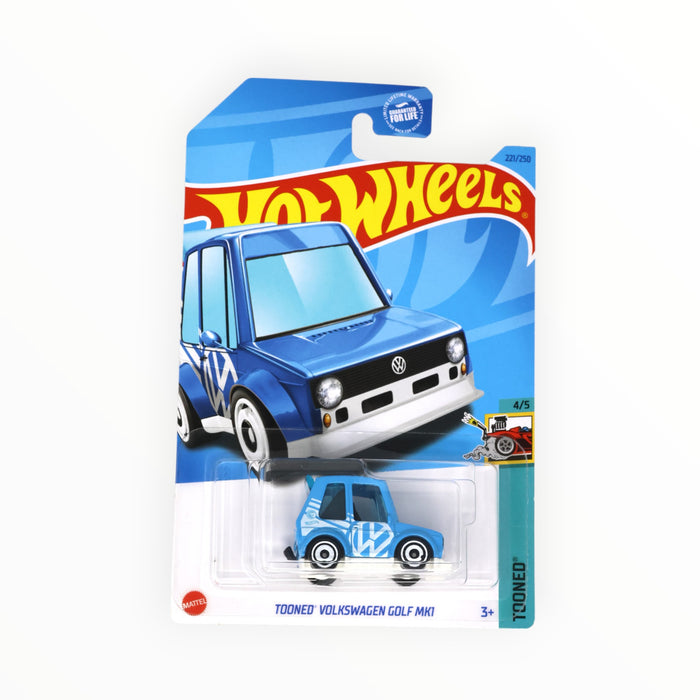 Hot Wheels Tooned Volkswagen Golf Mk1 (Treasure Hunt) 2023 - 221/250