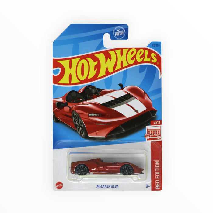 Hot Wheels McLaren Elva (Red Edition) Mainline (2023) 82/250