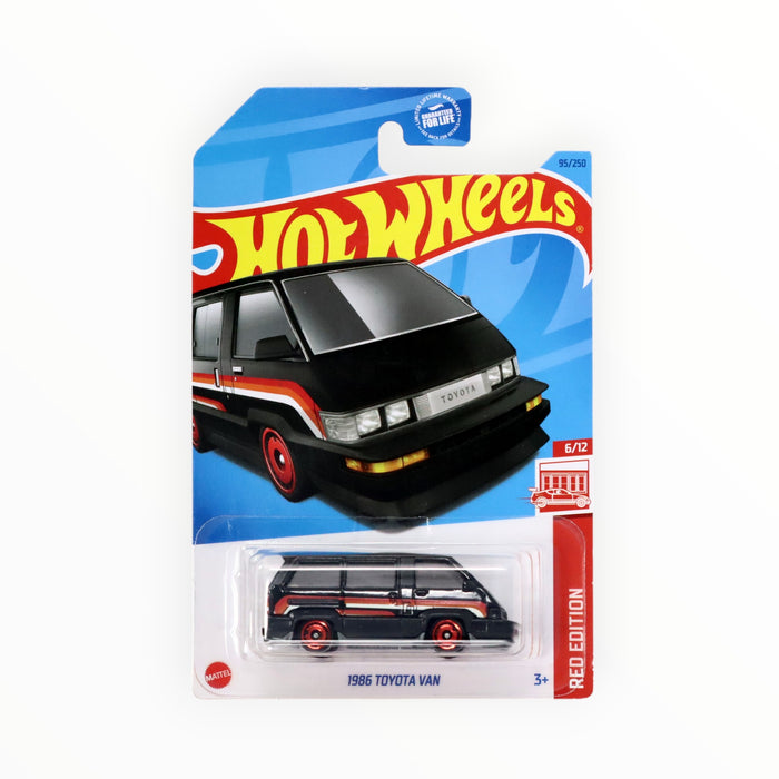 Hot Wheels 1986 Toyota Van (Red Edition) Mainline (2023) 95/250