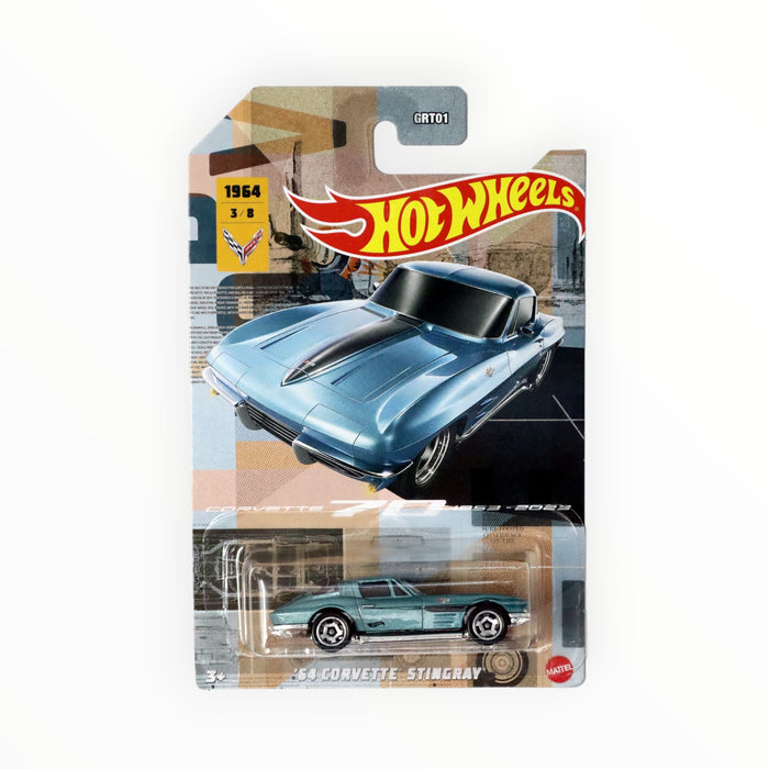 Hot Wheels '64 Corvette Stingray - Corvette 70 (2023) 3/8