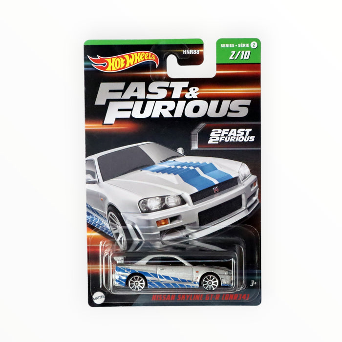 Hot Wheels Nissan Skyline GT-R (BNR34) - Fast & Furious (2023) 2/10