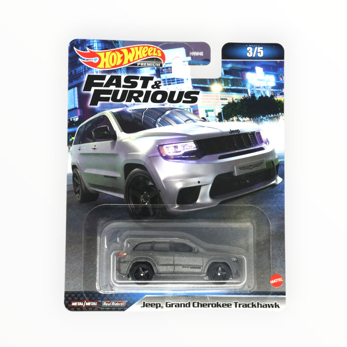Hot Wheels Jeep Grand Cherokee Trackhawk - Fast & Furious Premium (2023) 3/5