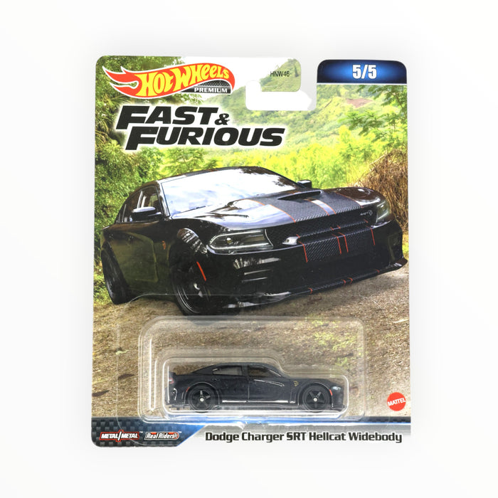 Hot Wheels Dodge Charger SRT Hellcat Widebody - Fast & Furious Premium (2023) 5/5