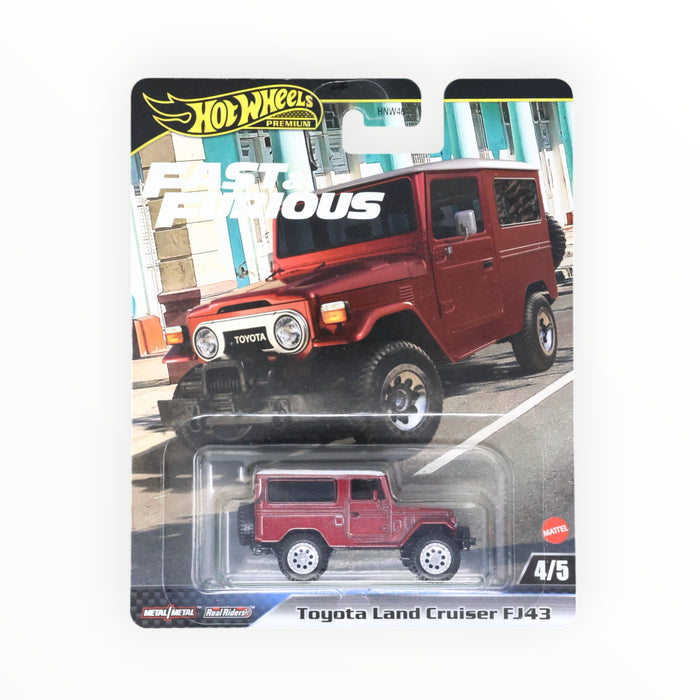 Hot Wheels Toyota Land Cruiser FJ43 (The Fate of the Furious) Fast & Furious Premium (2024) 4/5
