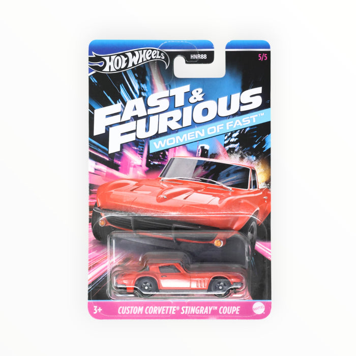 Hot Wheels Custom Corvette Stingray Coupe (The Fate of the Furious) Fast & Furious (2024)