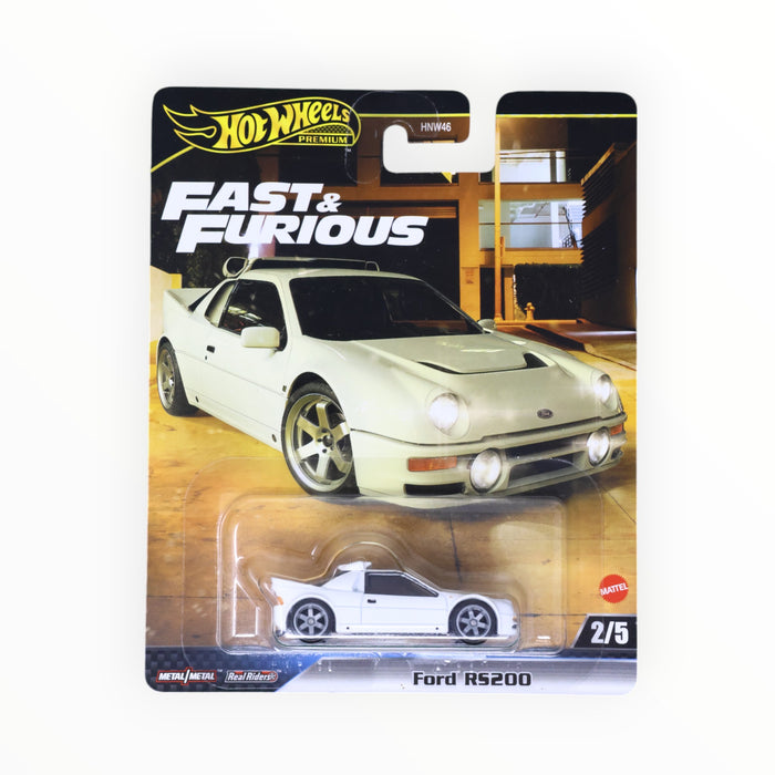 Hot Wheels Ford RS200 - Fast & Furious Premium (2024) 2/5