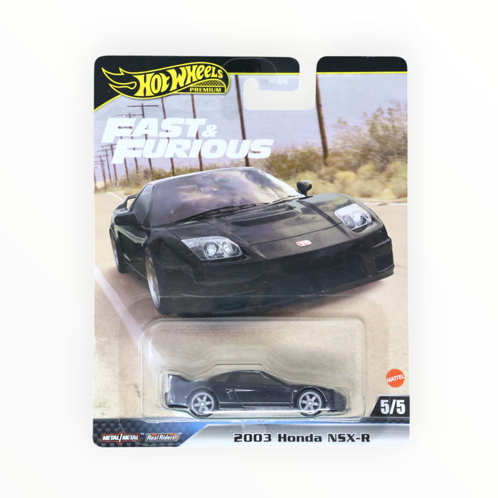 Hot Wheels 2003 Honda NSX-R - Fast & Furious Premium (2024) 5/5