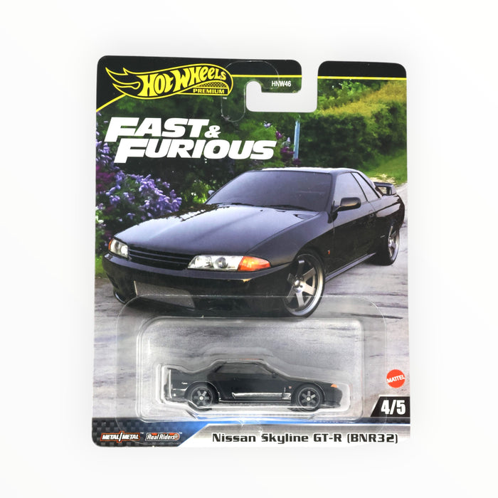 Hot Wheels Nissan Skyline GT-R (BNR32) - Fast & Furious Premium (2024) 4/5