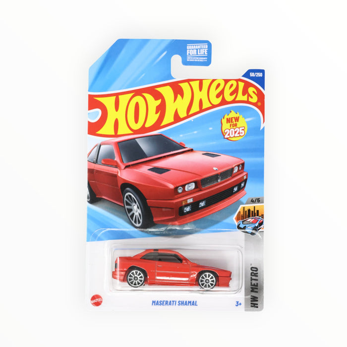 Hot Wheels Maserati Shamal - Mainline (2025) 58/250