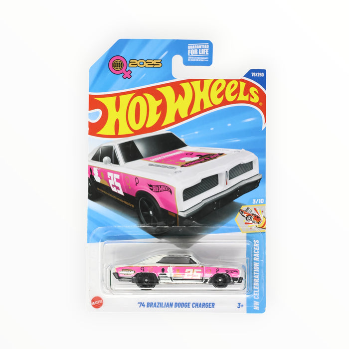 Hot Wheels '74 Brazilian Dodge Charger (International Women's Day) Mainline (2025) 76/250