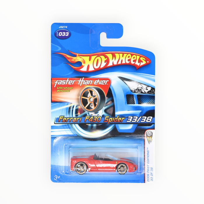 Hot Wheels Ferrari F430 Spider - Mainline (2006) 33/223