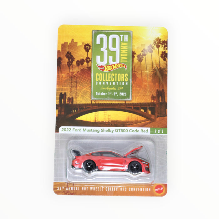 Hot Wheels 2022 Ford Mustang Shelby GT500 Code Red - Collectors Convention (2025) 2/3