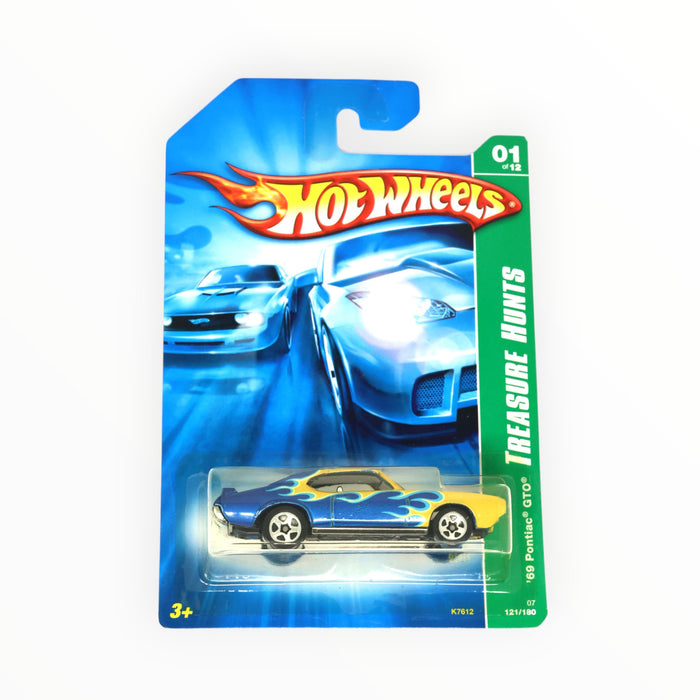 Hot Wheels '69 Pontiac GTO (Treasure Hunt) 2007 - 121/180