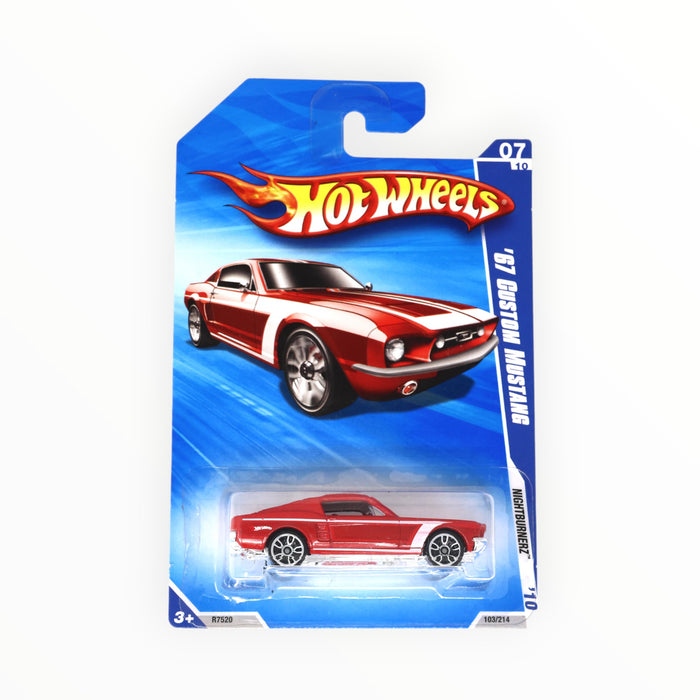 Hot Wheels '67 Custom Mustang - Mainline (2010) 95/240