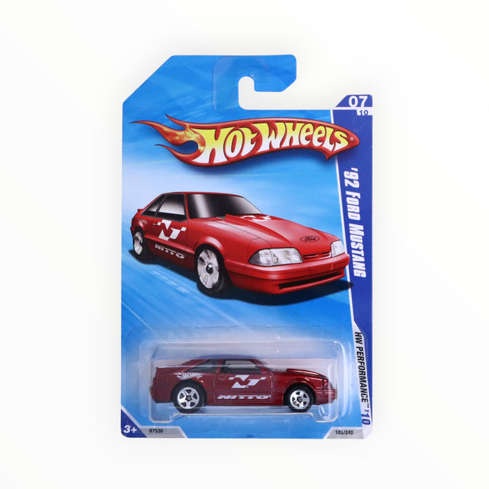 Hot Wheels '92 Ford Mustang - Mainline (2010) 105/240