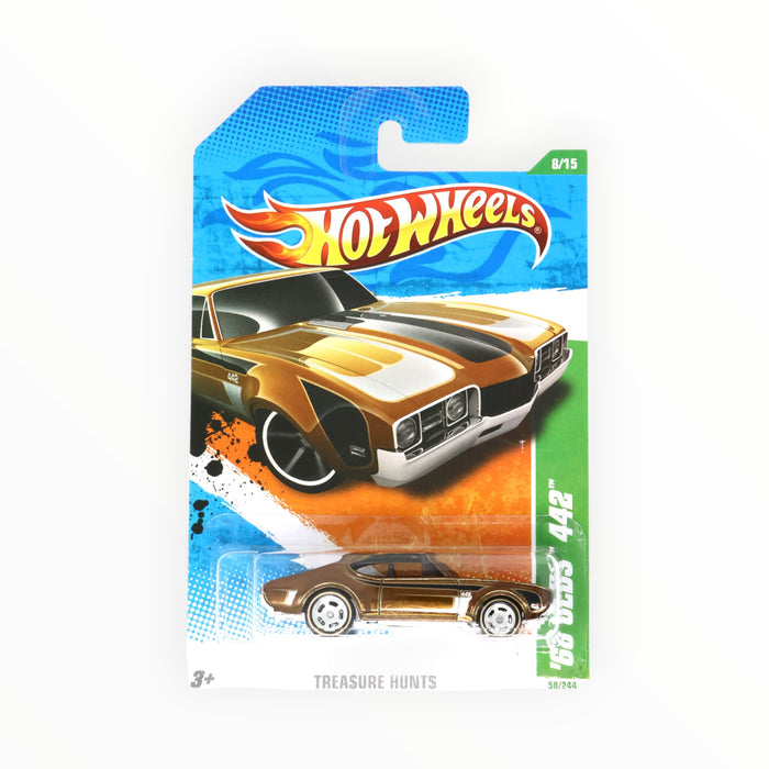 Hot Wheels '68 Olds 442 (Super Treasure Hunt) 2011 - 58/244