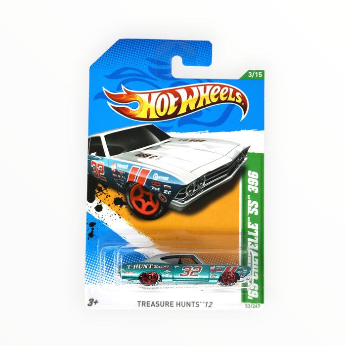 Hot Wheels '69 Chevelle SS 396 (Treasure Hunt) Mainline (2012) 53/247