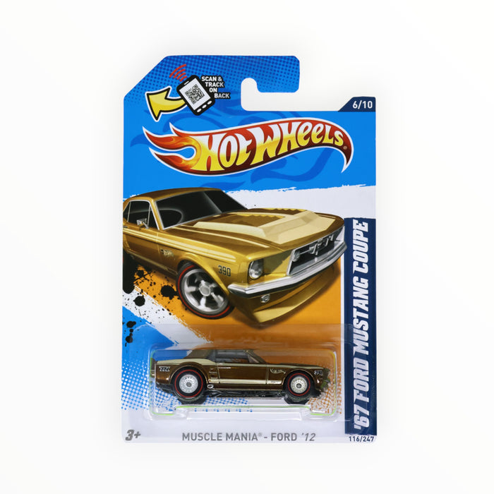 Hot Wheels '67 Ford Mustang Coupe (Super Treasure Hunt) 2012 - 116/247