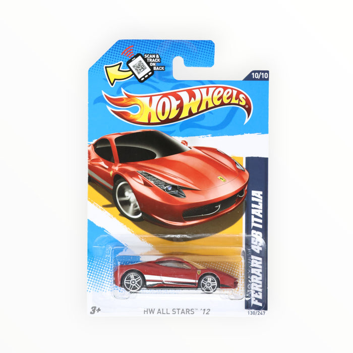 Hot Wheels Ferrari 458 Italia - Mainline (2012) 130/247