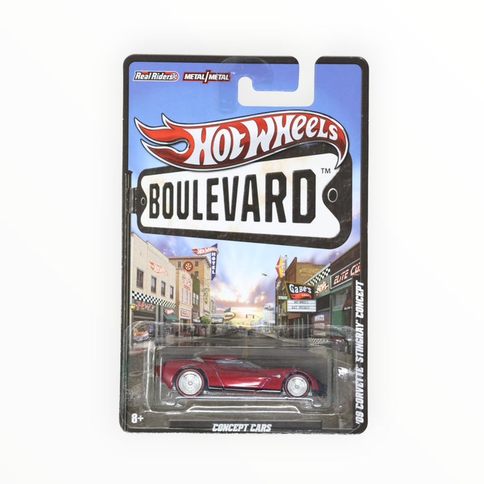 Hot Wheels '09 Corvette Stingray Concept - Boulevard (2012)