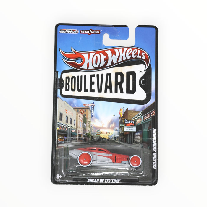 Hot Wheels Golden Submarine - Boulevard (2012)
