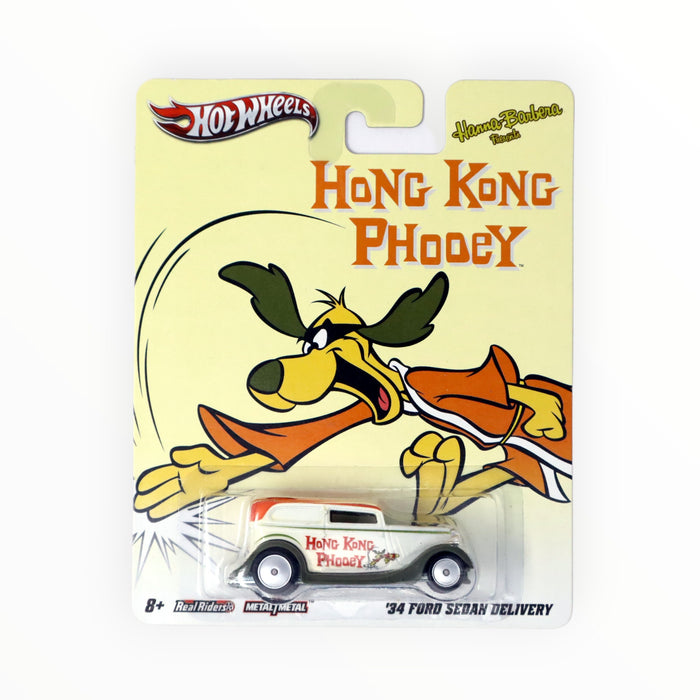 Hot Wheels '34 Ford Sedan Delivery (Hong Kong Phooey) Nostalgic Brands (2012)