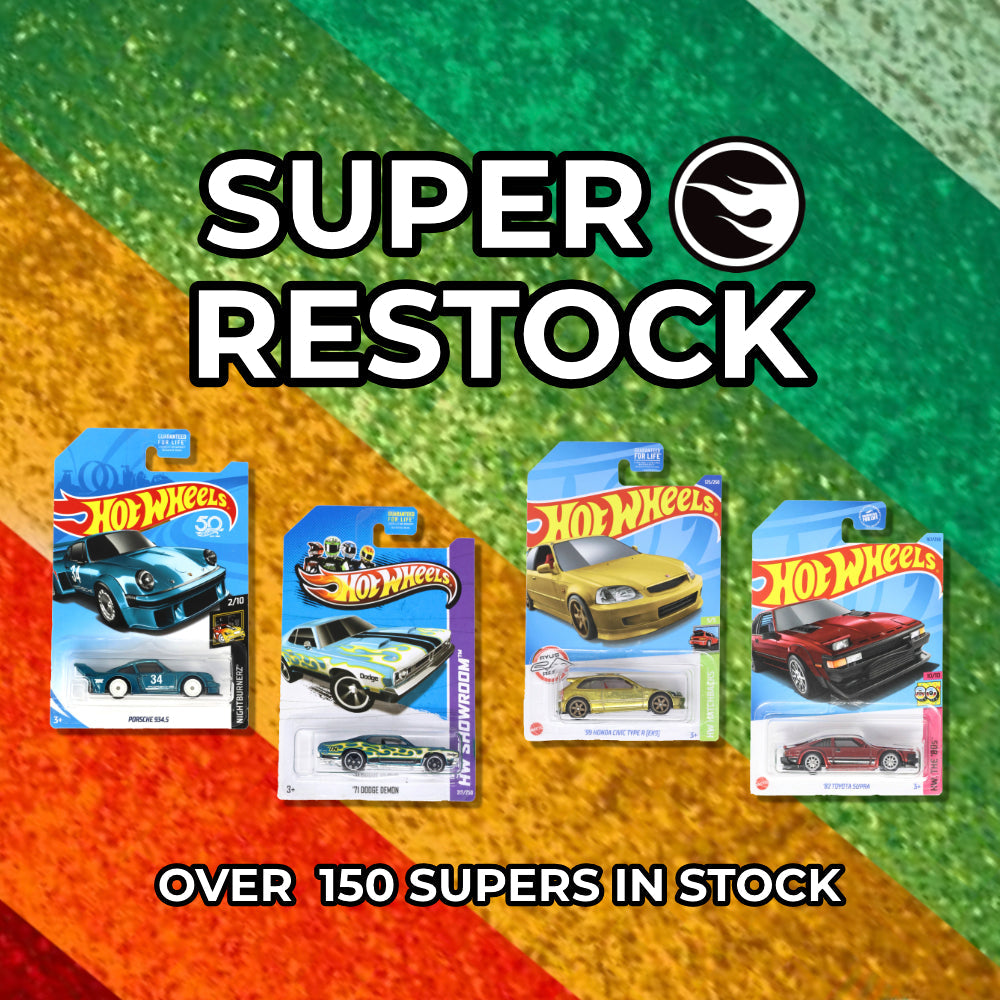 Hot Wheels Super Treasure Hunt Restock - September 2025
