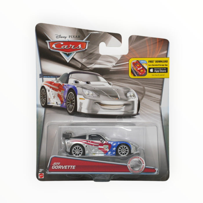 Disney Pixar Cars Jeff Gorvette - Silver Racer Series (2014)