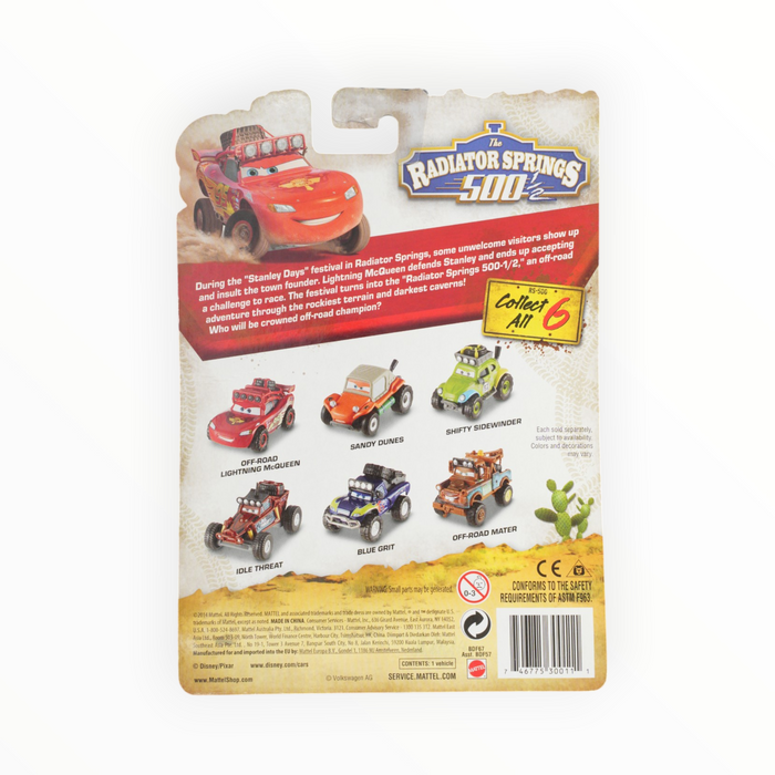 Disney Pixar Cars Blue Grit - The Radiator Springs 500½ (2014)