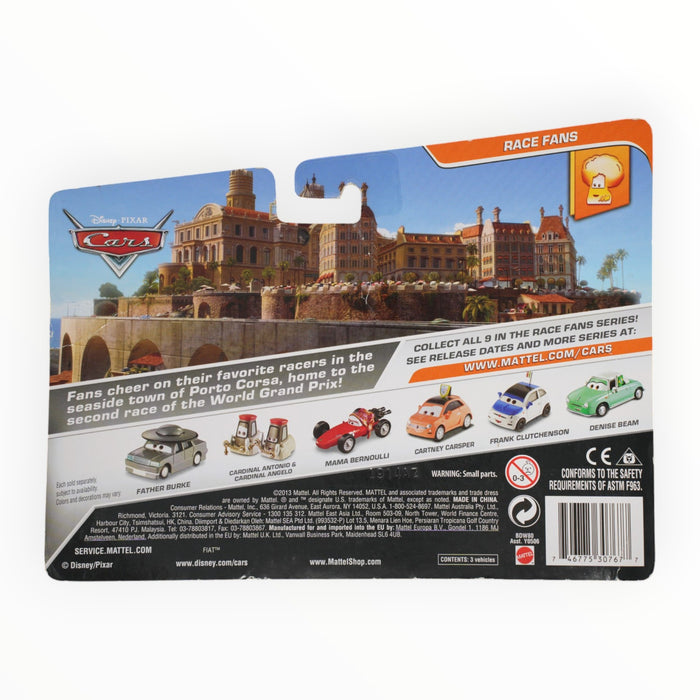 Disney Pixar Cars Father Burke / Cardinal Antonio / Cardinal Angelo - Mainline: 2-Packs (2014)