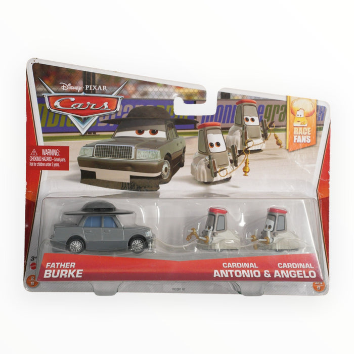 Disney Pixar Cars Father Burke / Cardinal Antonio / Cardinal Angelo - Mainline: 2-Packs (2014)