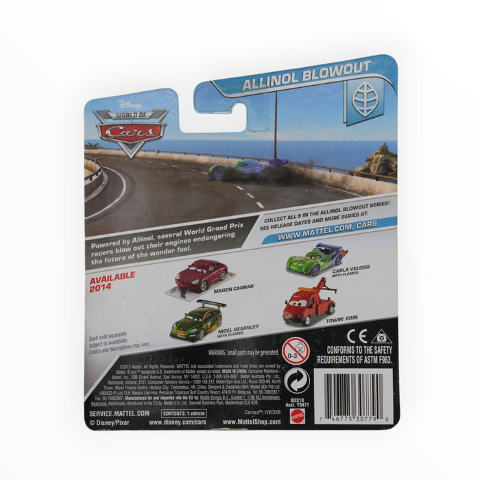 Disney Pixar Cars Carla Veloso with Flames - Mainline (2014)