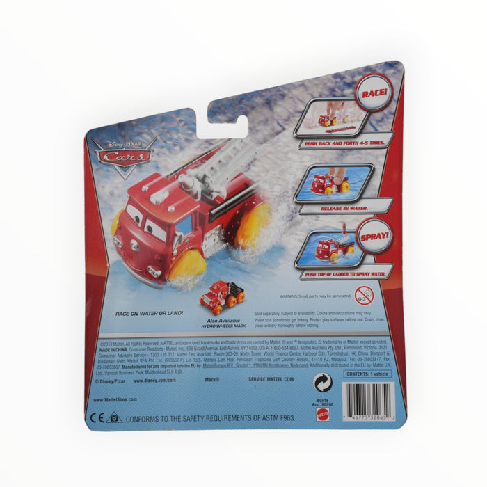 Disney Pixar Cars Red (Deluxe) Hydro Wheels (2014)
