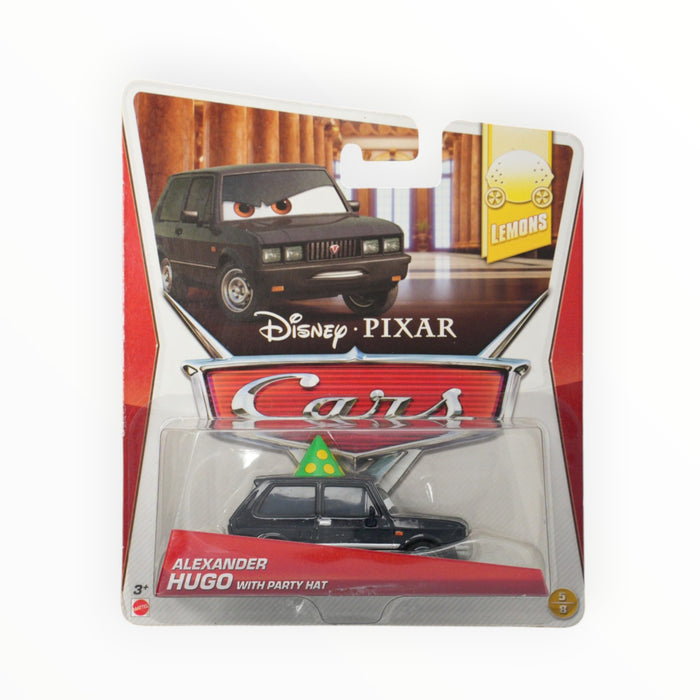 Disney Pixar Cars Alexander Hugo with Party Hat - Mainline (2014)