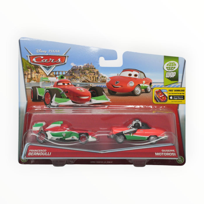 Disney Pixar Cars Francesco Bernoulli / Giuseppe Motorosi - Mainline: 2-Packs (2015)