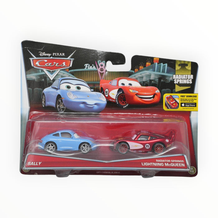 Disney Pixar Cars Sally / Radiator Springs Lightning McQueen - Mainline: 2-Packs (2015)