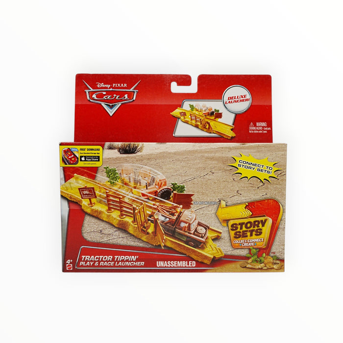 Disney Pixar Cars Tractor Tippin' Play & Race Launcher - Story Sets (2015)