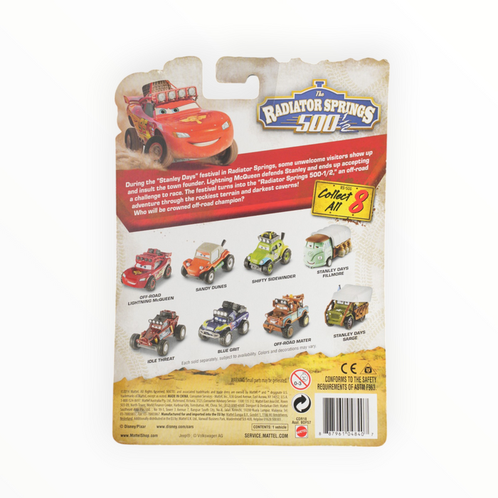 Disney Pixar Cars Stanley Days Fillmore - The Radiator Springs 500½ (2015)