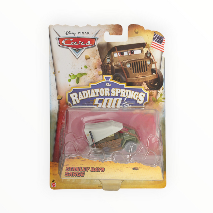 Disney Pixar Cars Stanley Days Sarge - The Radiator Springs 500½ (2015)