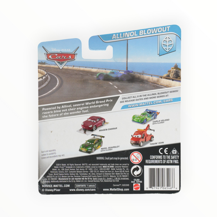 Disney Pixar Cars Carla Veloso with Flames - Mainline (2014)