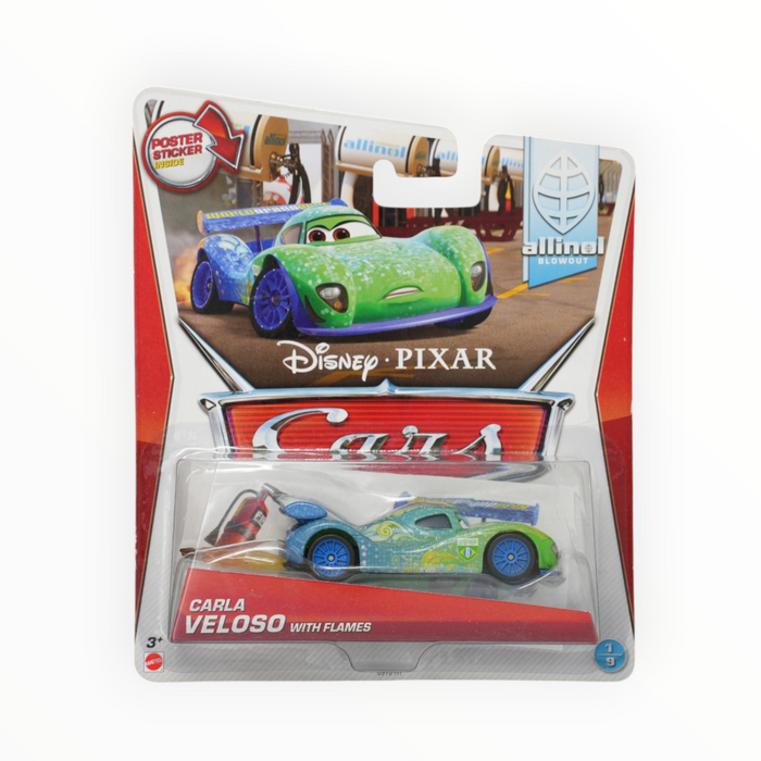 Disney Pixar Cars Carla Veloso with Flames - Mainline (2014)