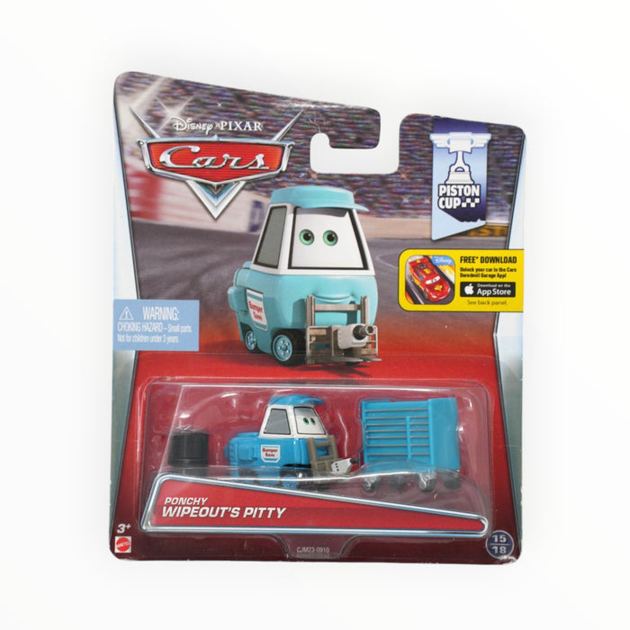 Disney Pixar Cars Ponchy Wipeout's Pitty - Mainline (2015)